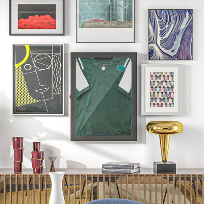 Hockey jersey display frame shadow box