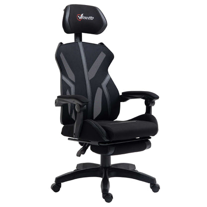 Ergonomic Gaming Chair with Footrest