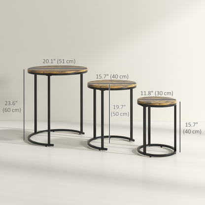 Modern nesting tables — Set of 3