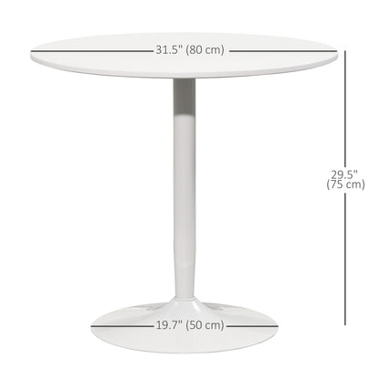 Mesa de cocina redonda para 2 personas