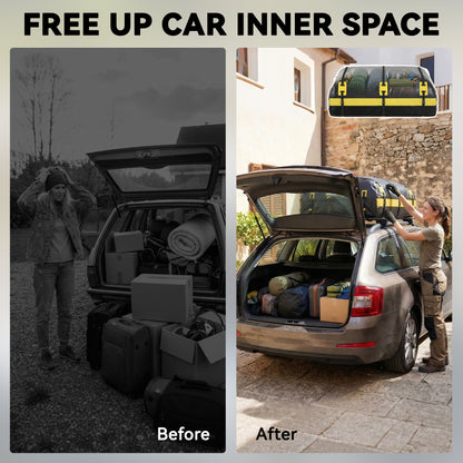 Waterproof Rooftop Cargo Bag 600 L Capacity