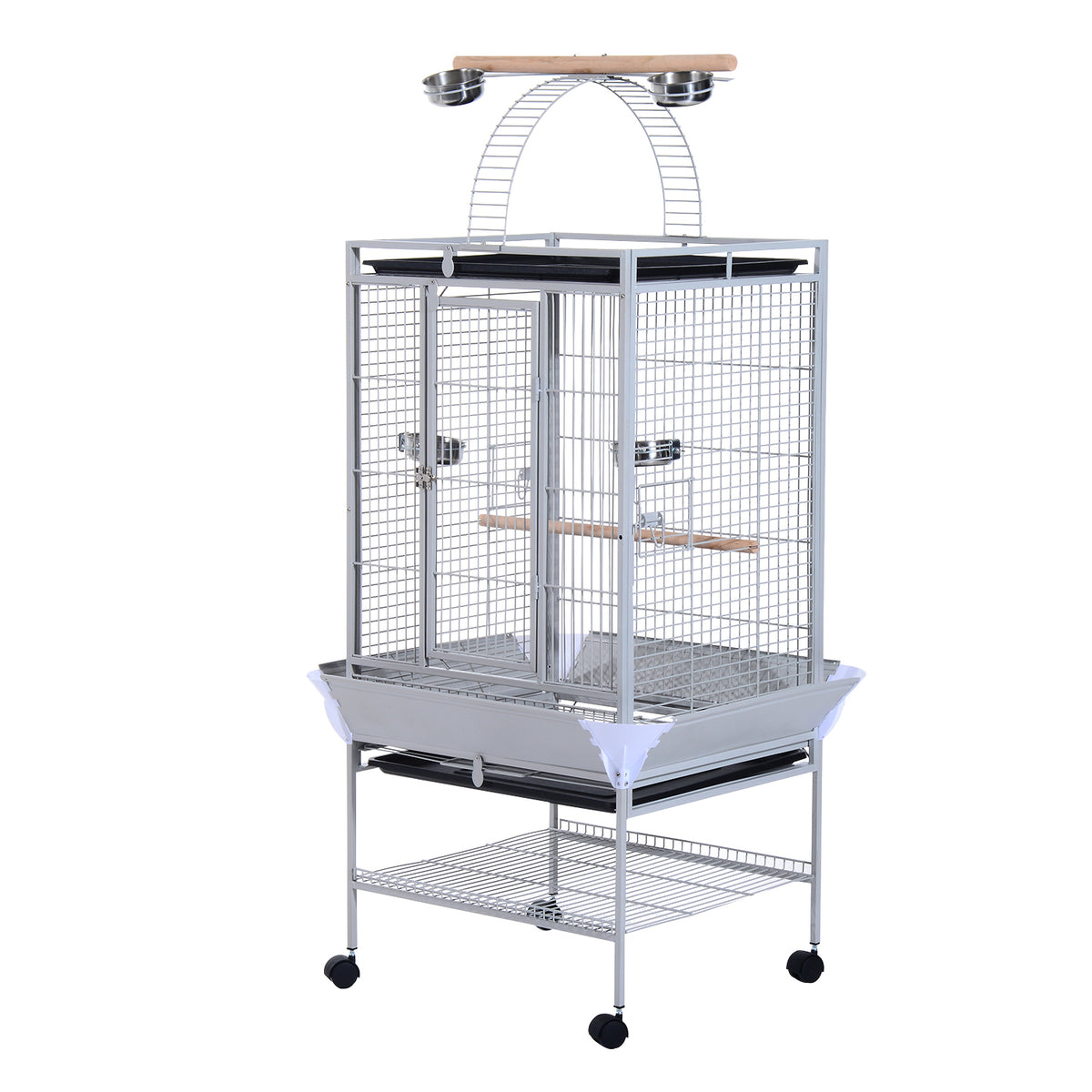 Large bird cage with play top