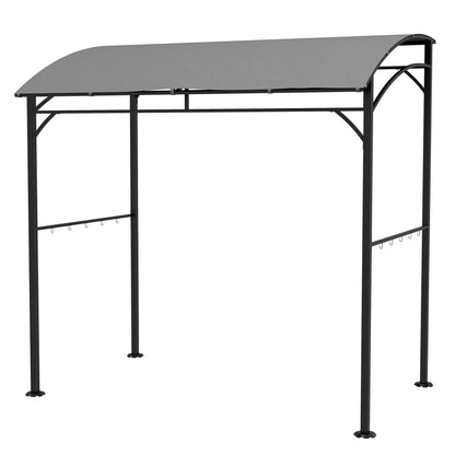 Cenador curvo para barbacoa de 7' x 5'