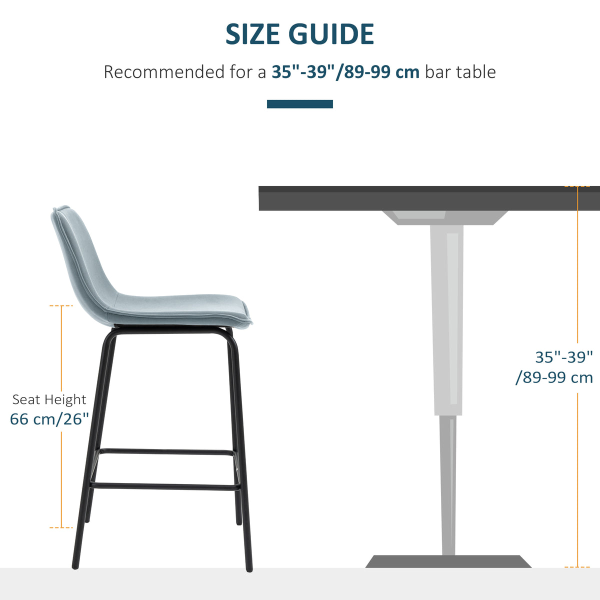 Upholstered counter height bar stools set of 2