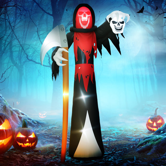Halloween Inflatable Grim Reaper Decoration 12 FT