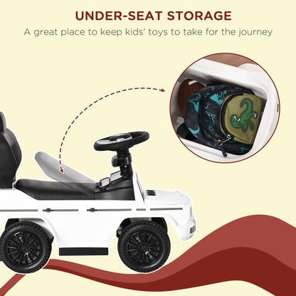 Mercedes G350 Push Car 3-in-1 with horn and steering