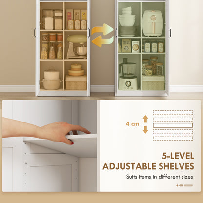 Farmhouse pantry kitchen storage cabinet