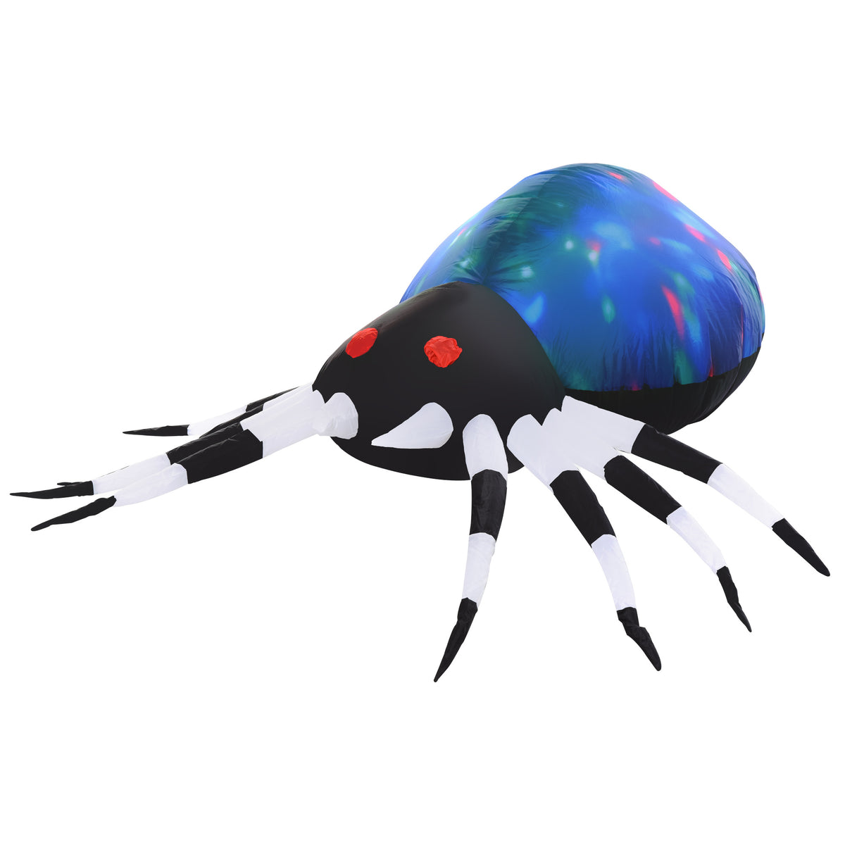 Gato negro inflable de Halloween de 6 pies — decoración exterior