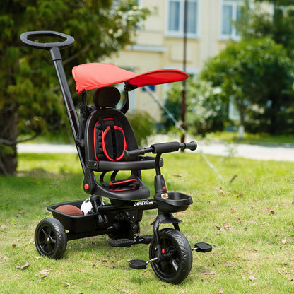 5-in-1 Growing Tricycle with Parent Handle