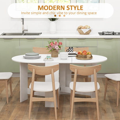 Oval Folding Dining Table