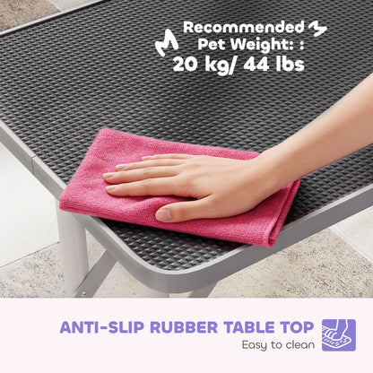 Foldable Pet Grooming Table