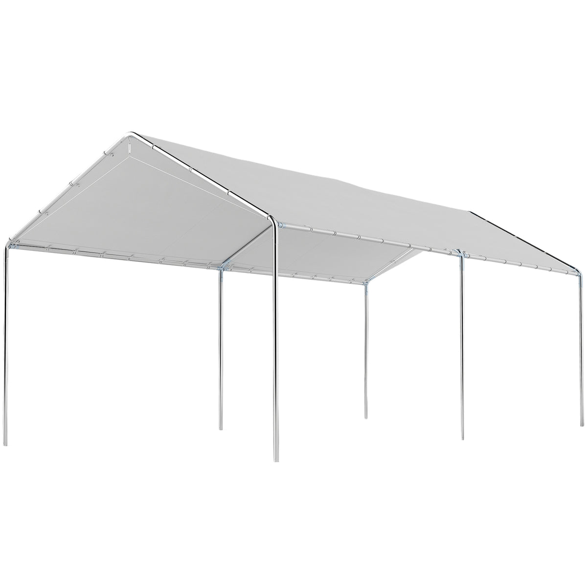 Car Shelter 10' Galvanized Steel