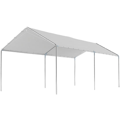 Car Shelter 10' Galvanized Steel