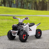 Coche eléctrico cuatrimotor para niños 6V