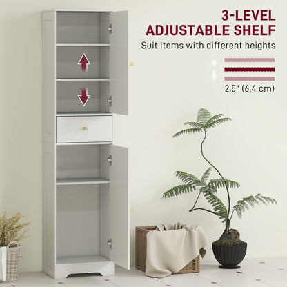 Armario estrecho para baño de 170 cm