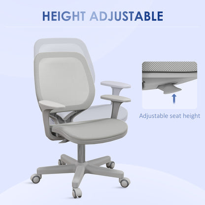 Ergonomic Task Chair with Mesh Back and Armrests