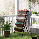 5-Tier Raised Garden Planter Stand