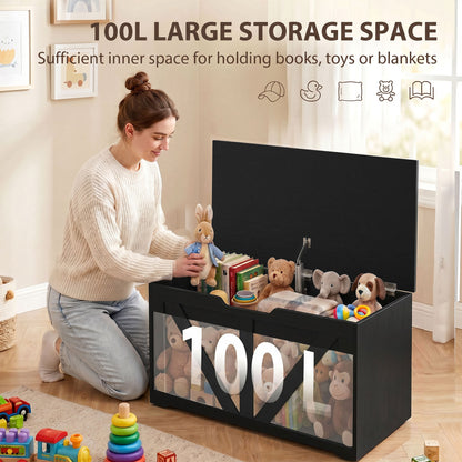 Rustic Storage Chest 80 cm