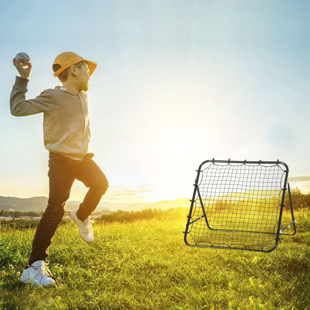 Red de retorno multi-deporte ajustable y plegable