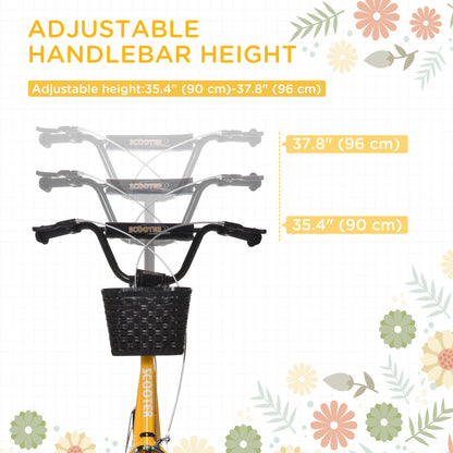 Patinete para niños con manillar ajustable