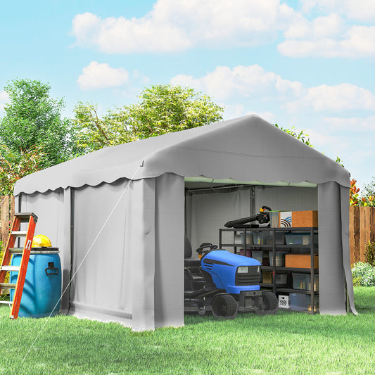 Portable Storage Shed Tent Waterproof 13 x 10 ft