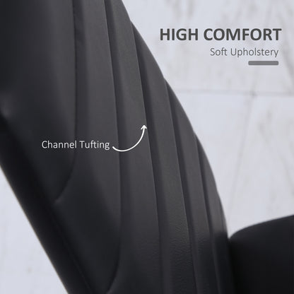 Modern PU Leather Dining Chairs — Set of 4