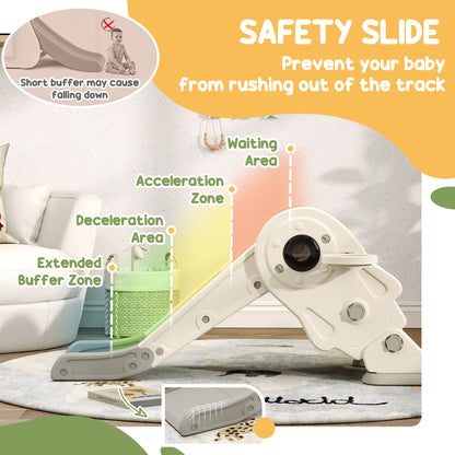 3-in-1 Foldable Toddler Slide