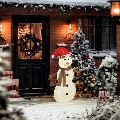 Lighted LED Christmas Snowman 93 cm