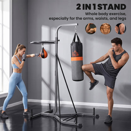Soporte para saco de boxeo con balón de velocidad