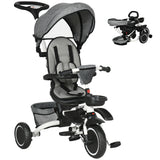 Triciclo evolutivo 6 en 1 convertible en silla de paseo y bicicleta infantil