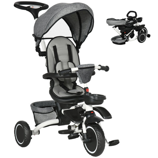 Tricycle 6-in-1 convertible stroller bike toddler push handle