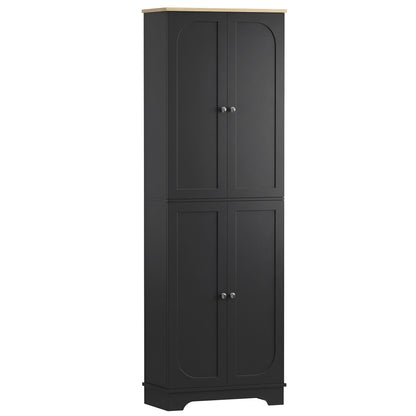 Alacena alta de 4 puertas con estantes ajustables