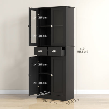 Kitchen pantry cabinet freestanding farmhouse storage