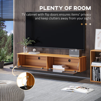 Wall mounted modern floating TV stand