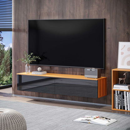 Wall mounted modern floating TV stand
