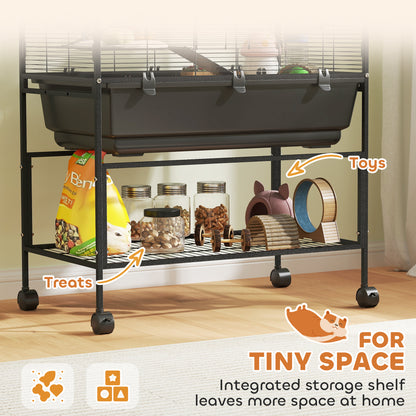 3-Tier Rolling Hamster Cage