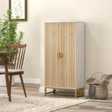 Freestanding Kitchen Pantry Cabinet 5 Adjustable Shelves