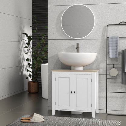 Bathroom sink vanity cabinet in wood