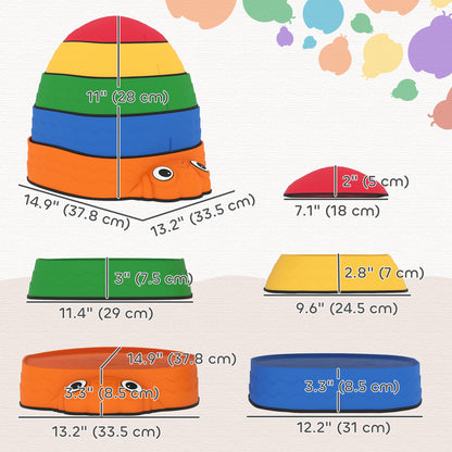 Ladybug balance stepping stones — Set of 5
