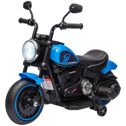 Electric Motorcycle Kids 6V with Training Wheels