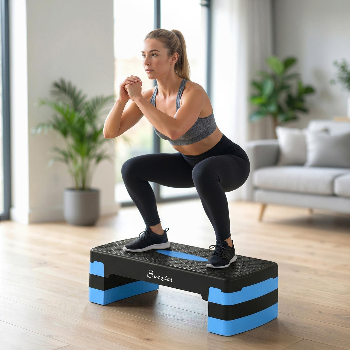 Adjustable Aerobic Step Platform 3 Heights