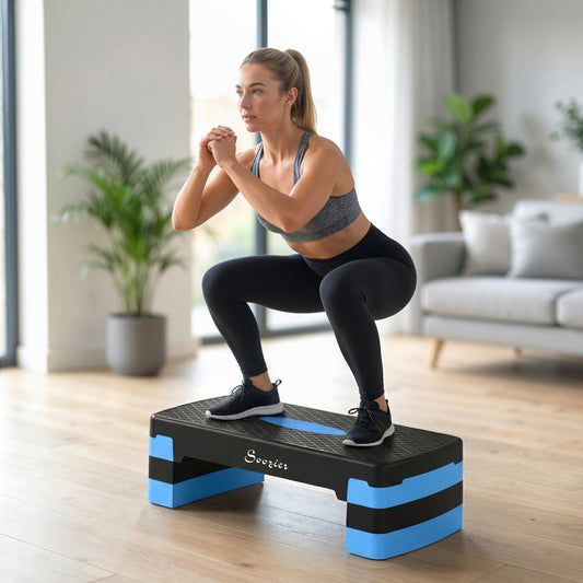 Adjustable Aerobic Step Platform 3 Heights