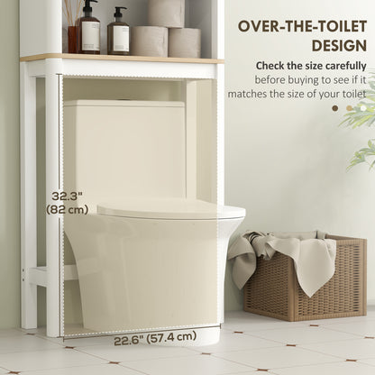 Over The Toilet Storage Cabinet Adjustable Shelf
