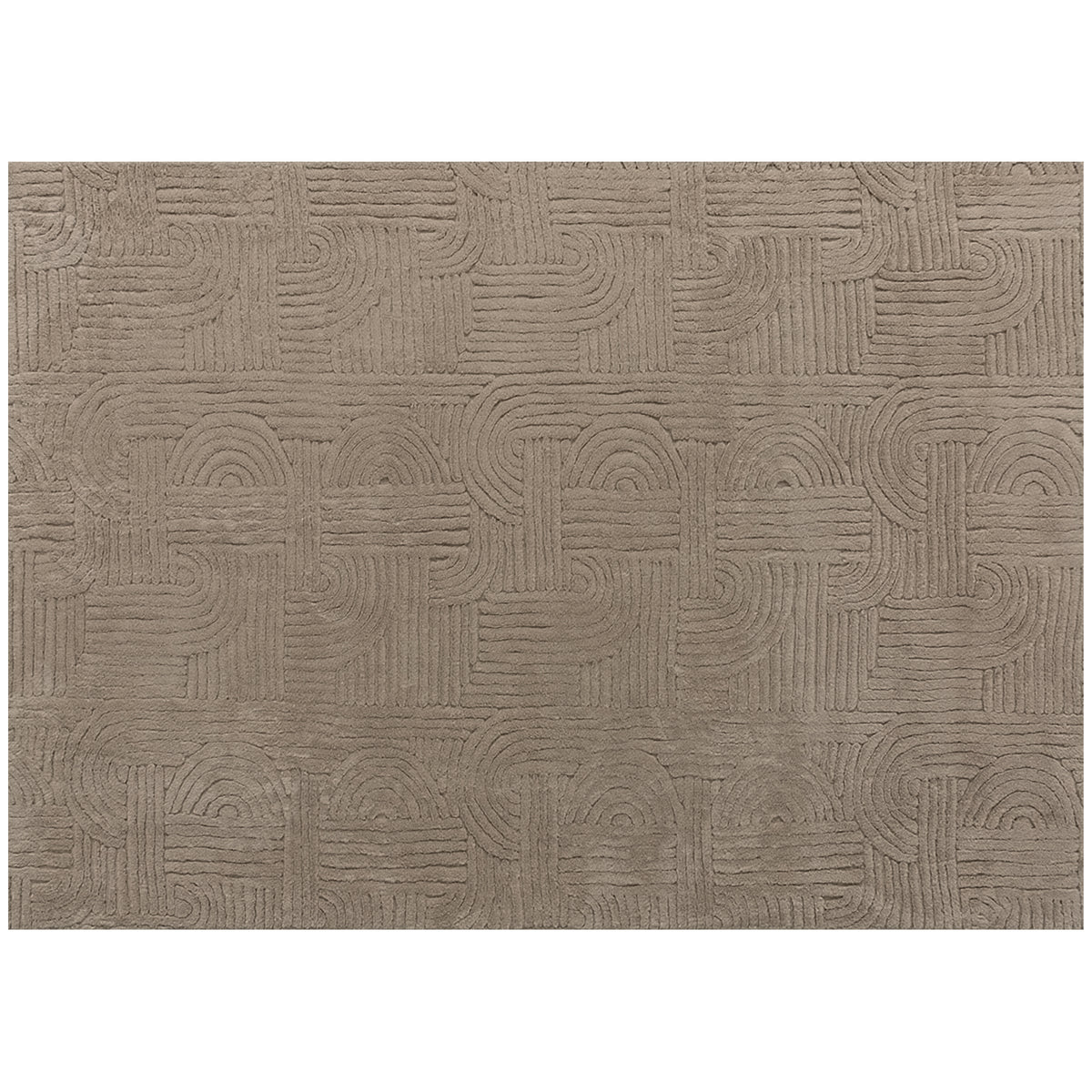 Faux fur area rug