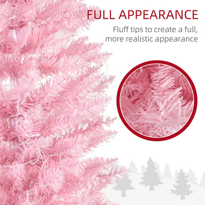 Pre-Lit Slim Pencil Artificial Christmas Tree 6 ft
