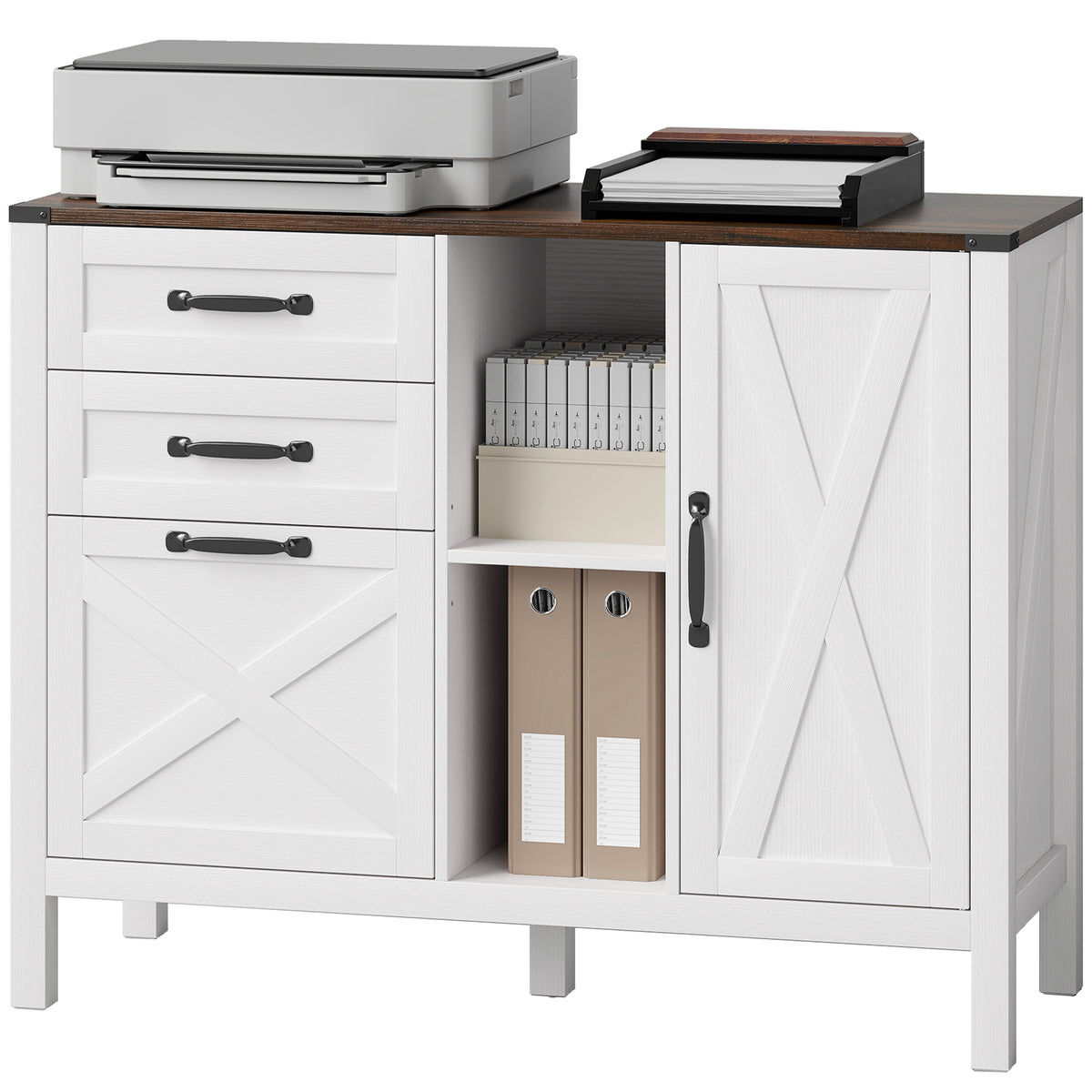 Lateral Filing Cabinet Farmhouse Style