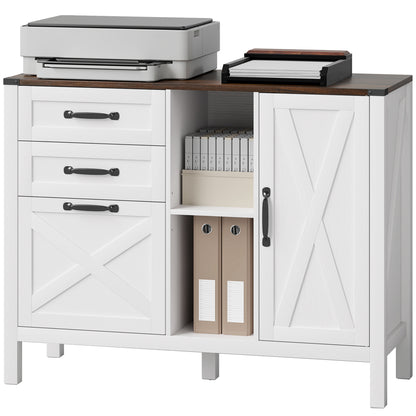 Lateral Filing Cabinet Farmhouse Style