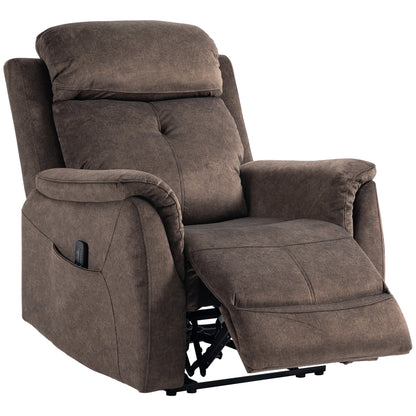 Manual Recliner Chair with Vibration Massage