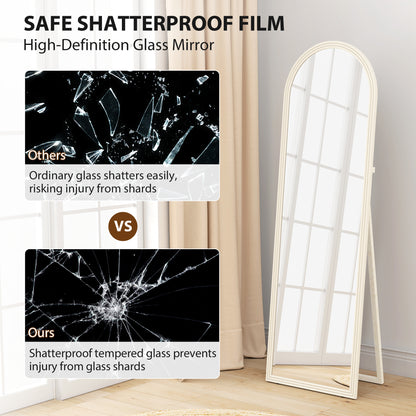 Arched Full Length Standing Mirror 64 inches