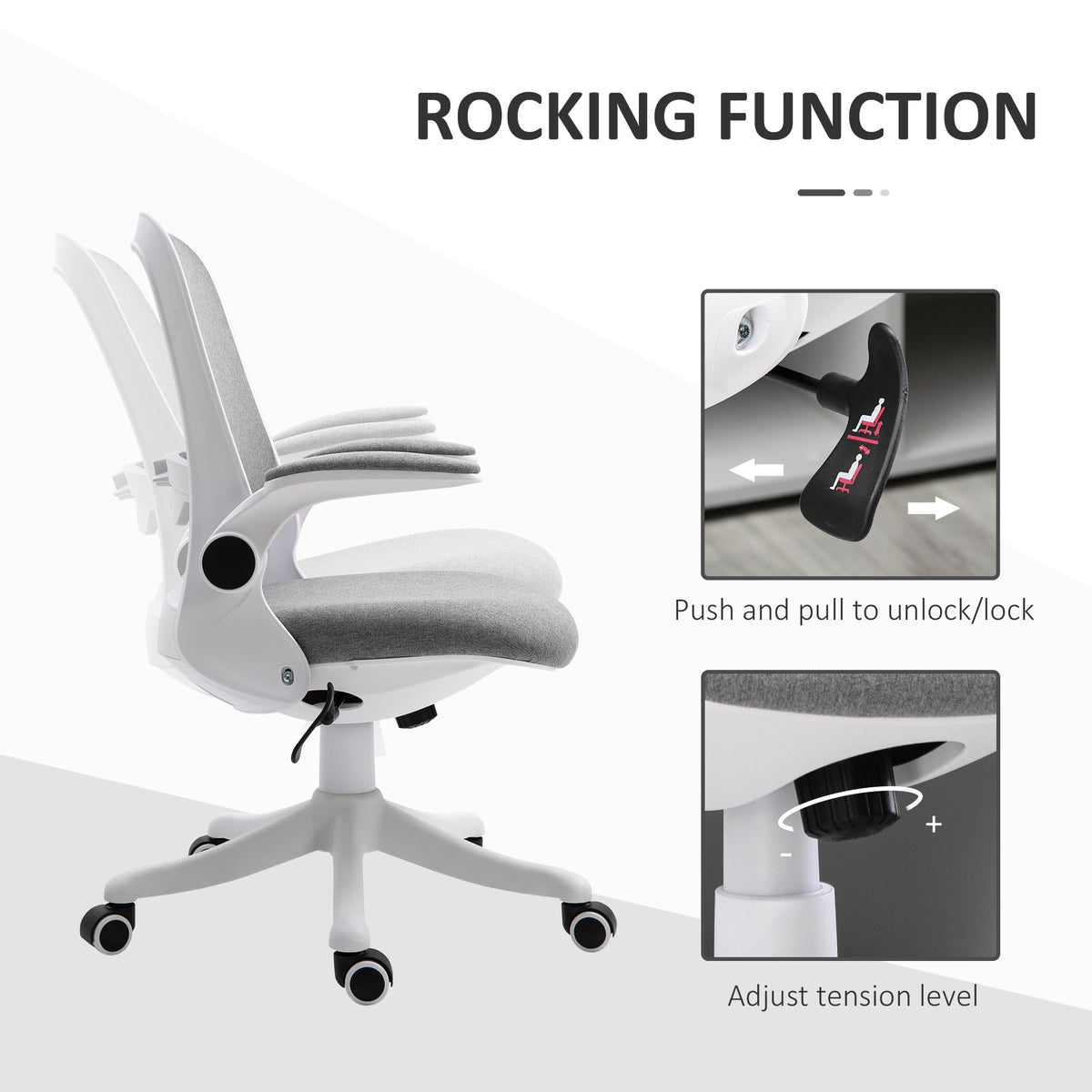 Ergonomic Swivel Office Task Chair